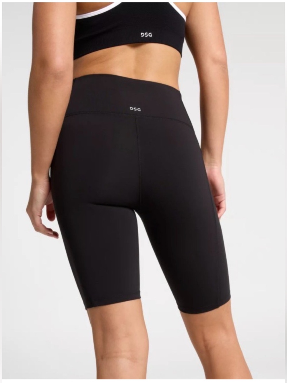 DSG Momentum Seamless High Rise 7” Bike Shorts Black S NWT